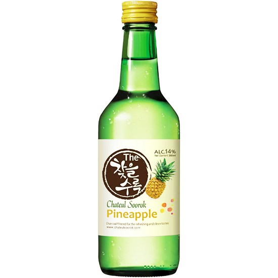 Chateul Soorok 鳳梨味燒酒(14.0%Acl)360ml