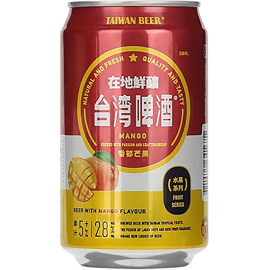台灣啤酒 水果系列 芒果味啤酒(2.8% ALC)330ml