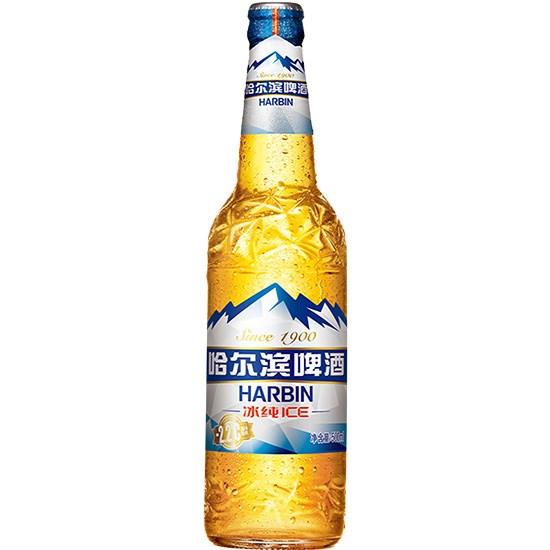 哈爾濱 冰純啤酒(3.6% ALC)600ml Harbin Ice Beer (3.6% ALC)600ml