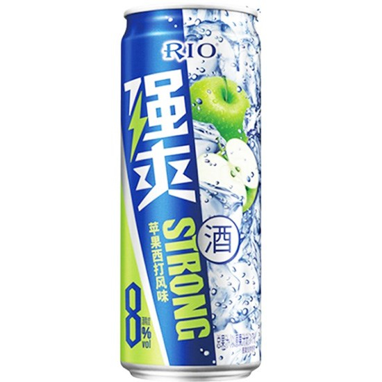 RIO 強爽 蘋果伏特加風味雞尾酒500ml 8%Acl