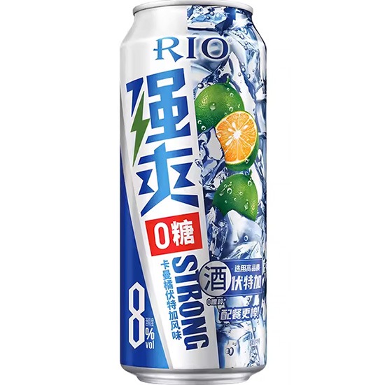 RIO 強爽 0糖卡曼橘伏特加風味雞尾酒500ml 8% ALC