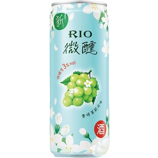 RIO 微醺 青提茉莉味雞尾酒330ml 3% ALC