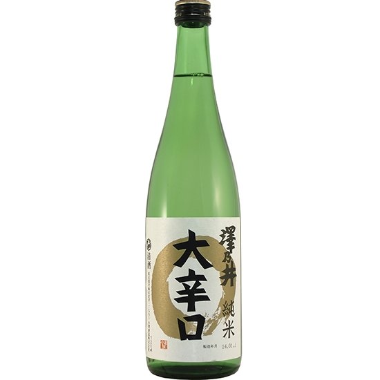 澤乃井 純米 大辛口 720ml 15-16%