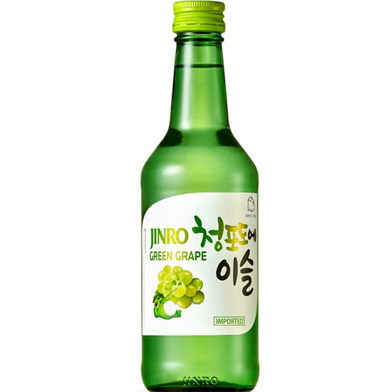 Jinro 青葡萄味燒酒(13.0%Acl)360ml