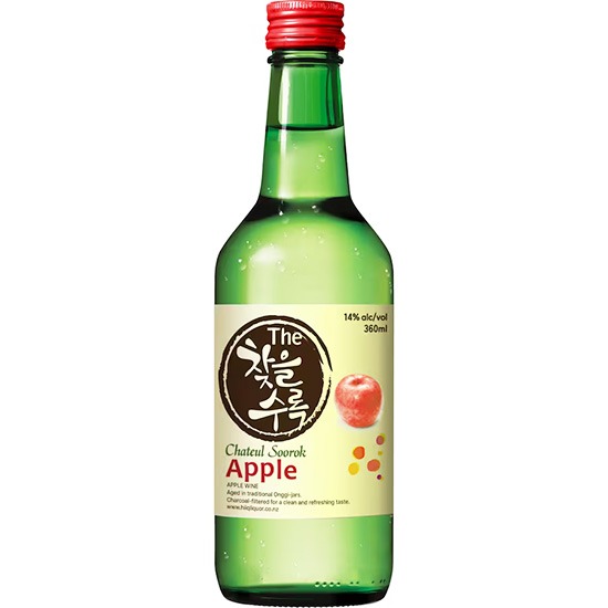 Chateul Soorok 蘋果味燒酒(14.0%Acl)360ml