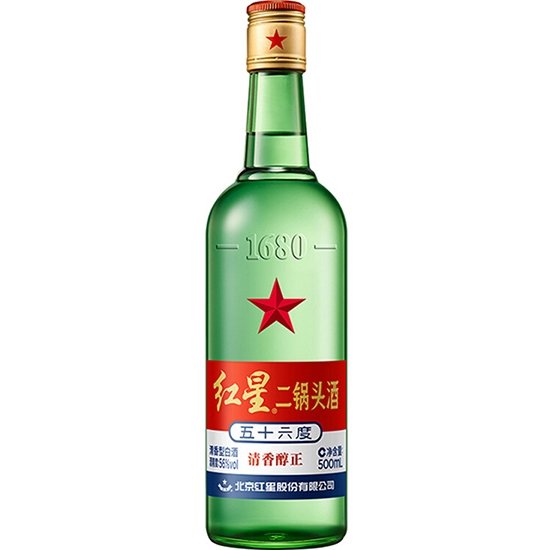 紅星二鍋頭酒 56度 500ml 56%