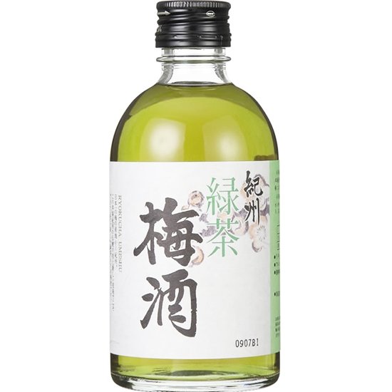 中野　緑茶梅酒 300ml 12% Nakano Umeshu Greentea Plum Wine 300ml 12%